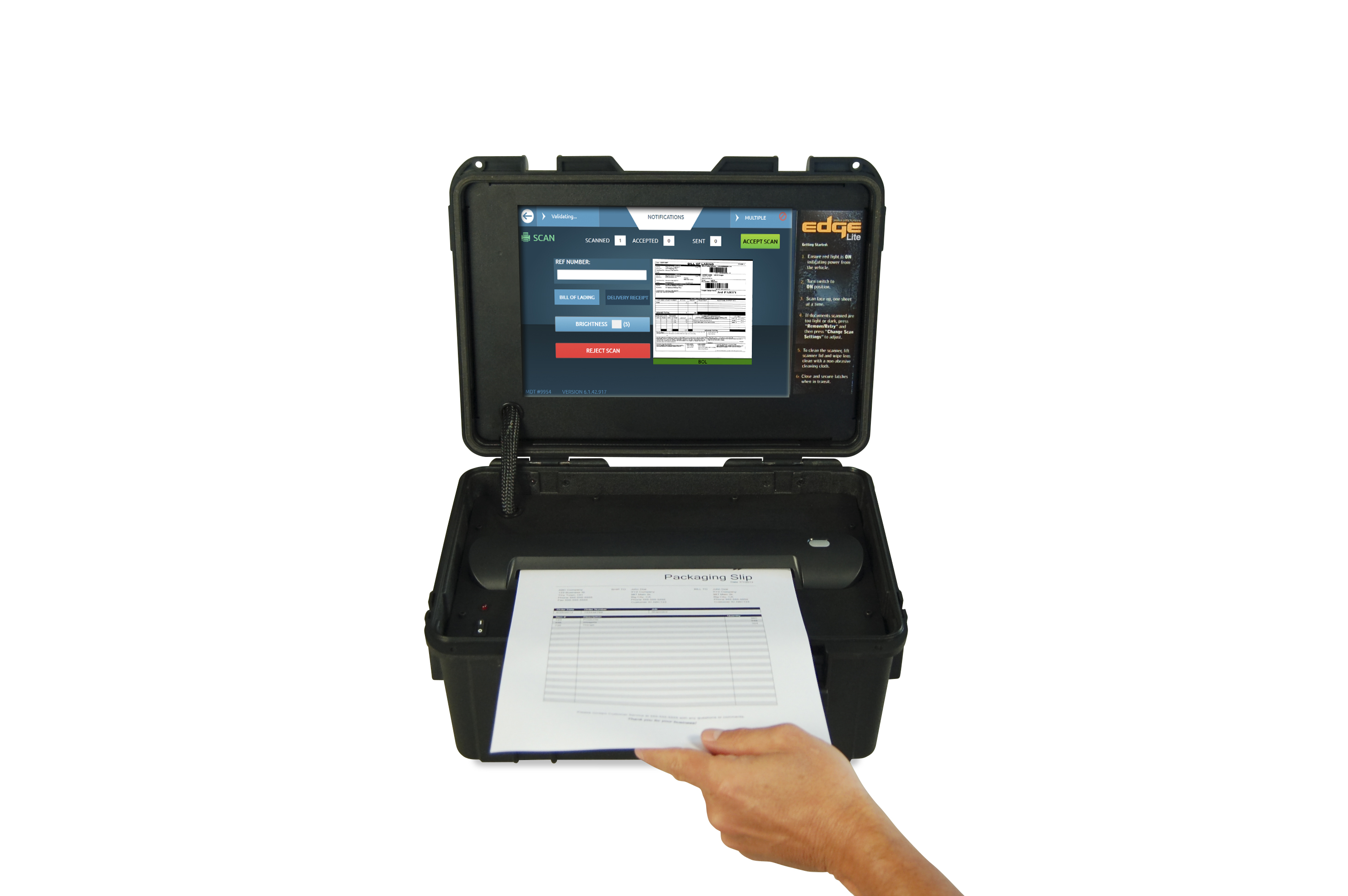 sort klarhed moronic In-Cab Scanners: Process Shipping Documents Quickly and On-Location