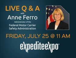 FMCSA's Anne Ferro 2014 Expedite Expo