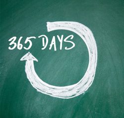 365 days in a year