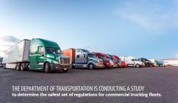 Department of Transportation study on safest regulations for commercial trucking fleets